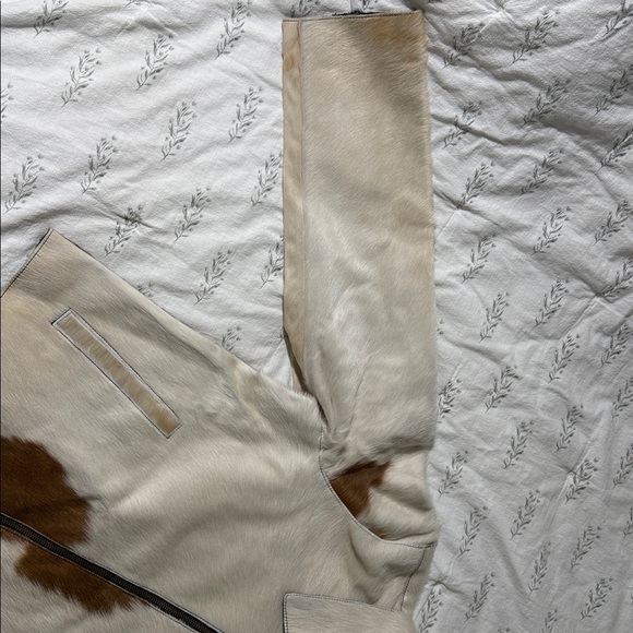 Cowhide Patterned Jacket - Picture 2 of 10